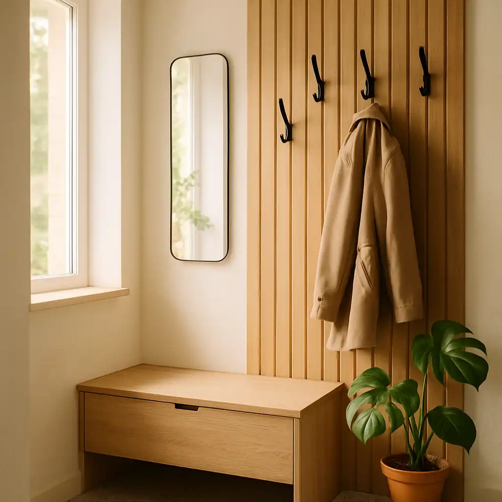 5 greb til smart opbevaring i en lille entré